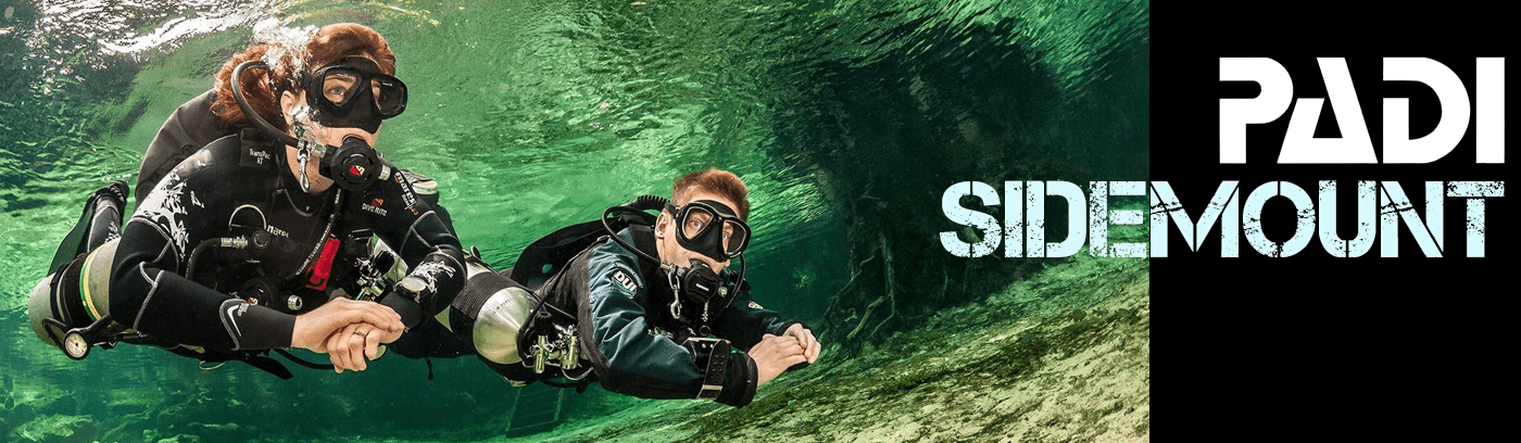 padi sidemount diving